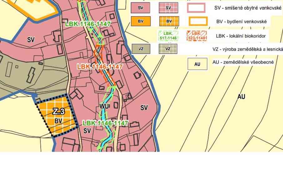 Prodej stavebního pozemku 1 068 m², Brniště - foto 3