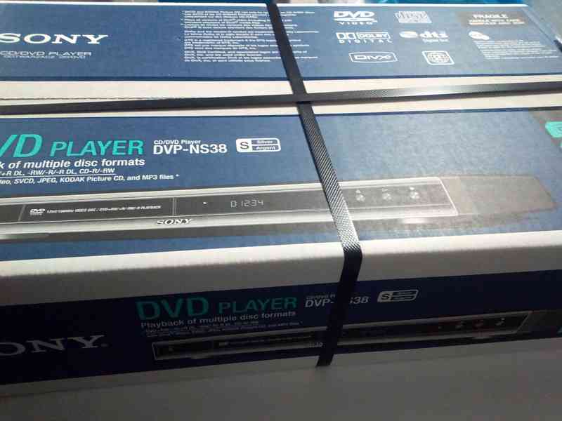Nepoužitý DVD přehrávač Sony
