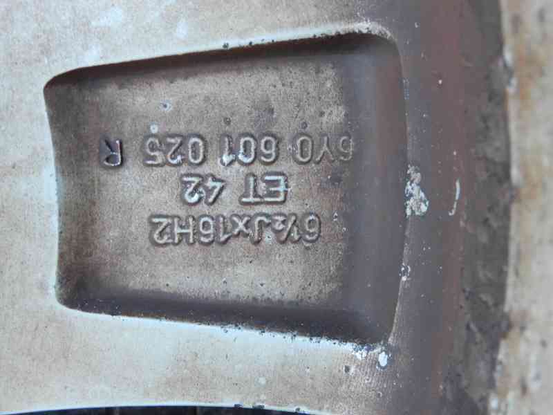 Letní Alu kola Škoda Fabia I. 5x100 16" - foto 7