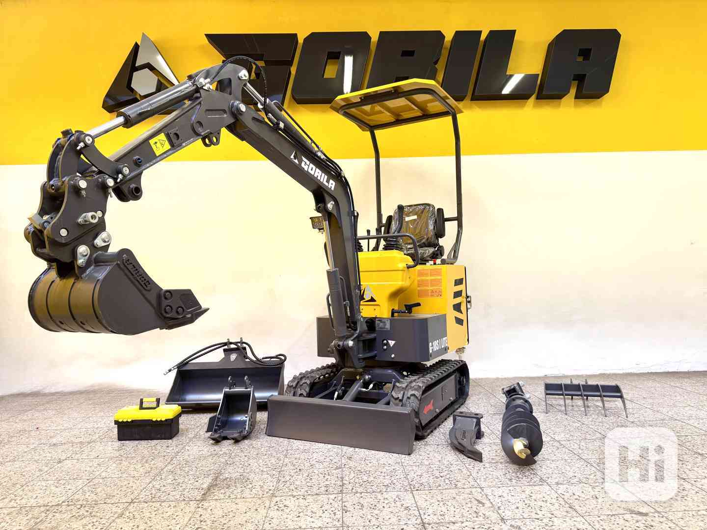Minibagr Gorila G10S LITE !!VÝRAZNÁ SLEVA!!  - foto 1