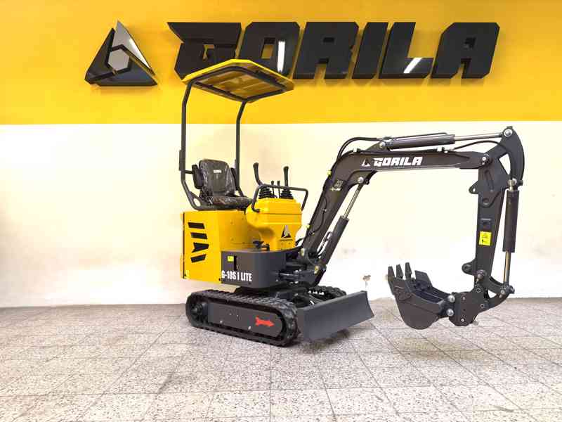 Minibagr Gorila G10S LITE !!VÝRAZNÁ SLEVA!!  - foto 4