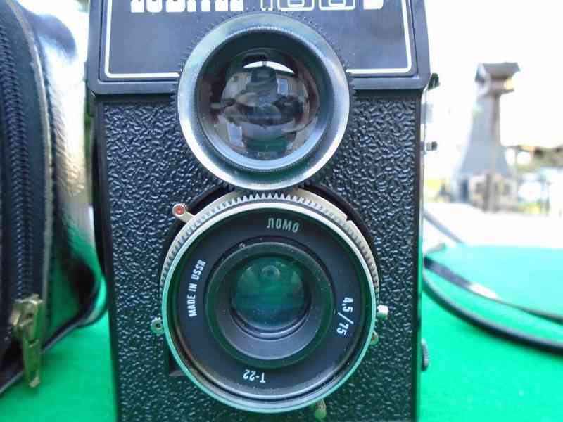 Foto fotoaparát zrcadlovka LOMO Lubitel 166 B pěkný stav - foto 3
