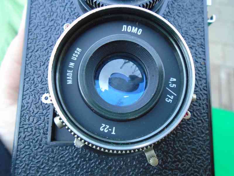 Foto fotoaparát zrcadlovka LOMO Lubitel 166 B pěkný stav - foto 4