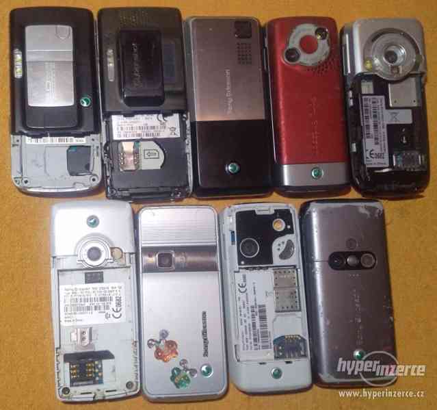Různé mobily Sony Ericsson na náhradní díly -levně!!! - foto 2