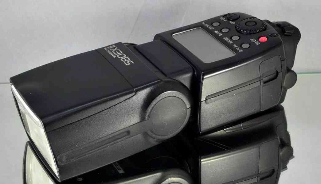 Canon Speedlite 580 EX II *E-TTL, master-slave, S.Č.:58 - foto 3