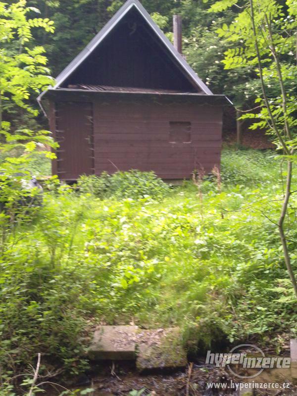 Prodej chaty na samotě v lese u nové menší přehrady - foto 1