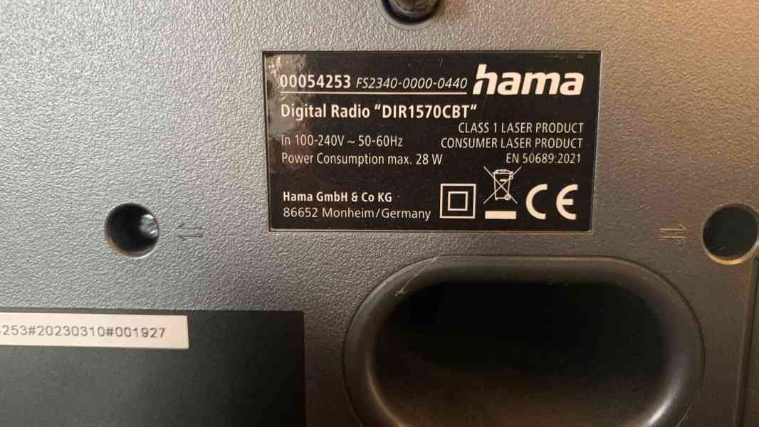 Digitální rádio HAMA - foto 2