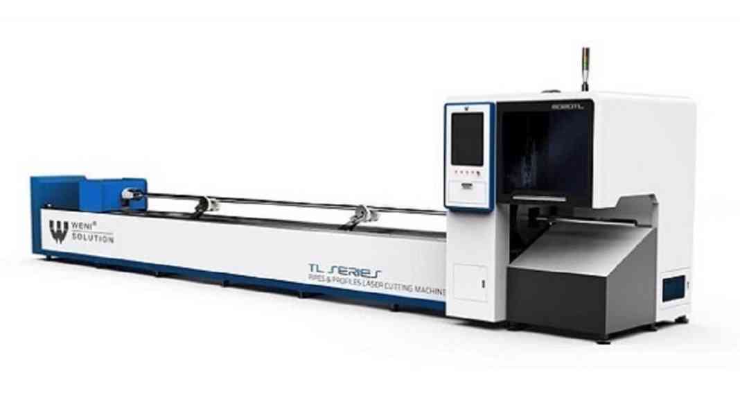 Laserový vláknový CNC řezák pro trubky a profily Weni 6020TL - foto 1