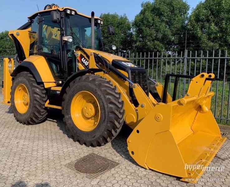 traktor bagr CAT444F2, rok 2016, 3660hodin, CE , TOP STAV - foto 1