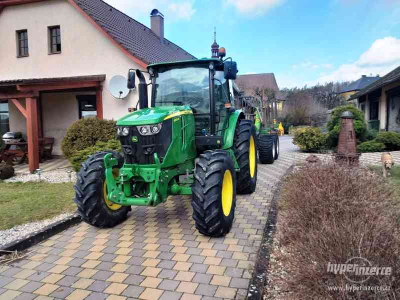 John Deere 5100MC + vyvážečka 14 tun + ruka 7 metrů - foto 3