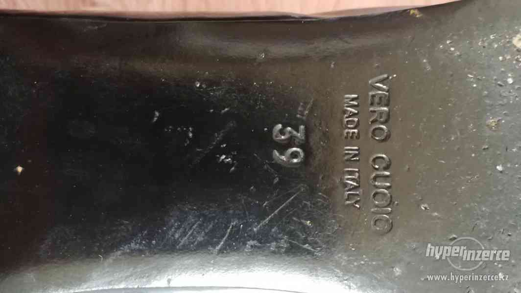 Kožené balerýnky Vero Cuoio - foto 2