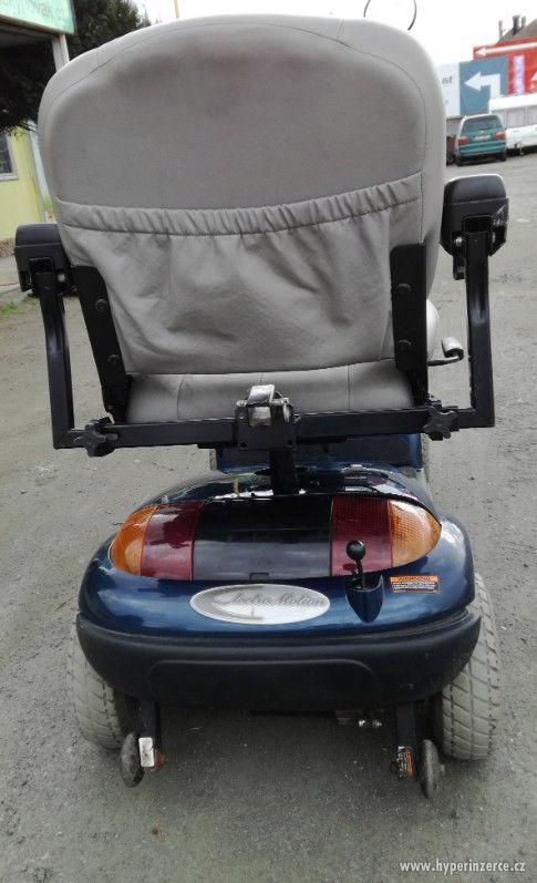Invalidní vozík el vozítko vozík pro seniory el skútr - foto 7