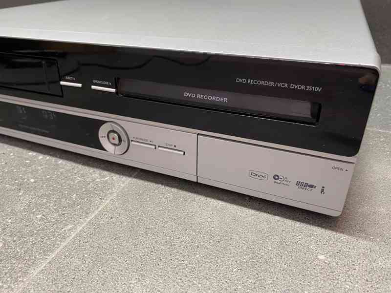 Philips DVD3510V combo DVD a VHS rekordér - foto 3