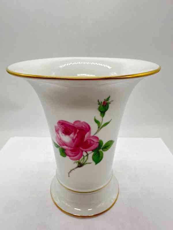 Míšeň, porcelánová váza - foto 1