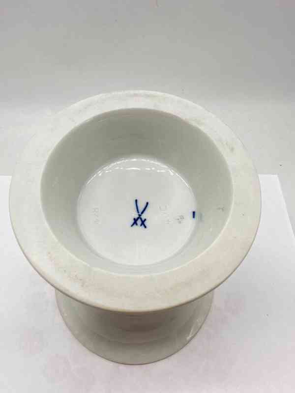 Míšeň, porcelánová váza - foto 4
