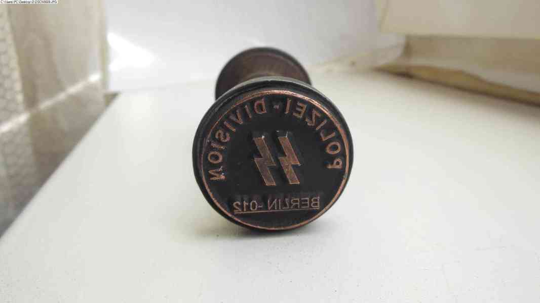 Razítko SS (BERLIN-012)