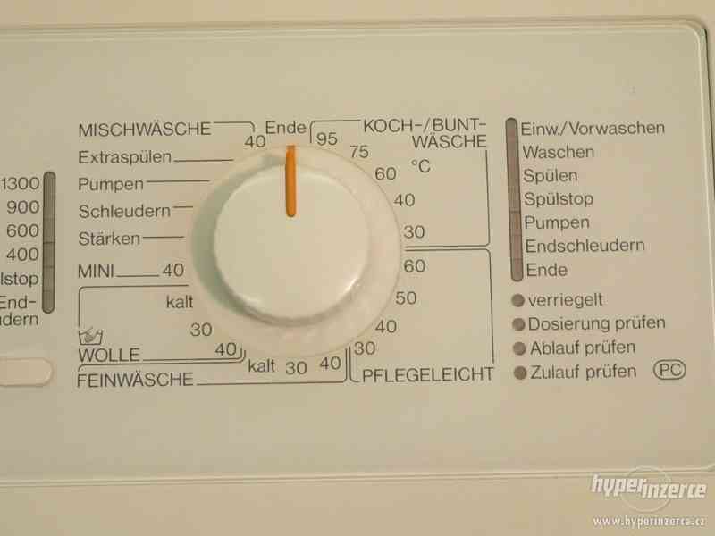 Pračka Miele W151 - 1300 otáček,vrchní plnění - foto 7