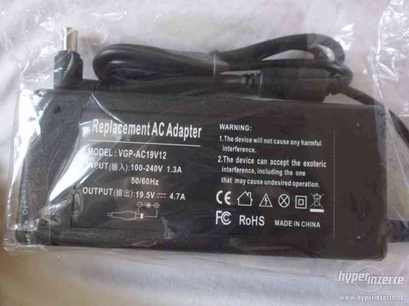 nahradny AC adapter pro  Sony Vaio - foto 3