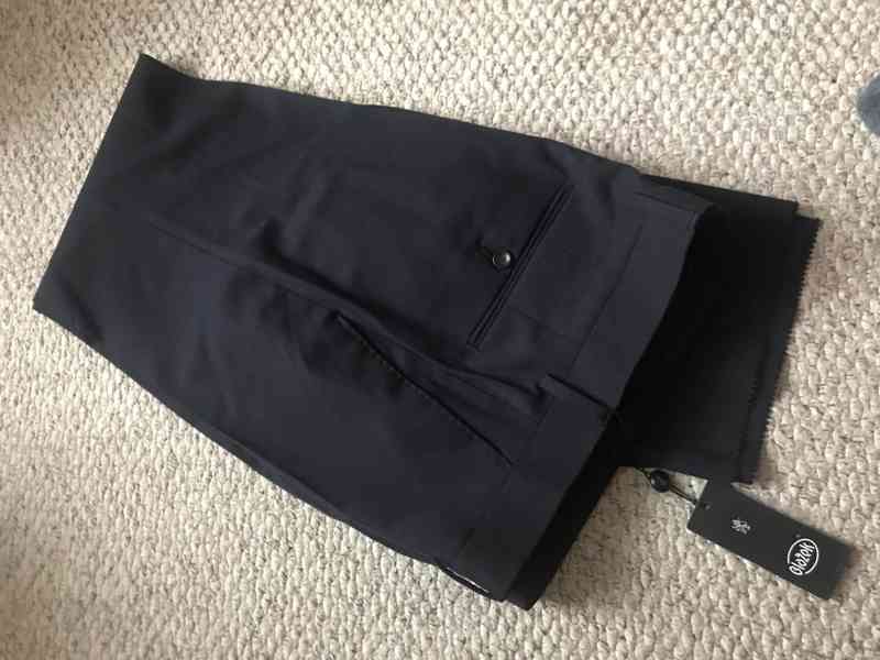 Prodam společenské kalhoty Blažek vel 48, standartni délky - foto 1