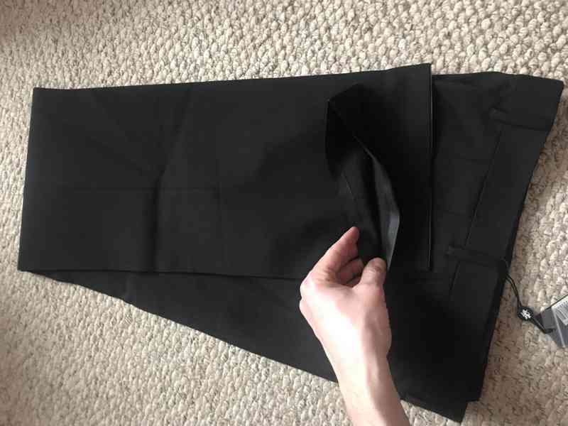 Prodam společenské kalhoty Blažek vel 48, standartni délky - foto 6