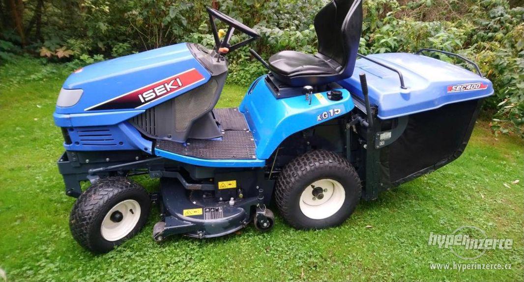 Prodám profi zahradní traktor, traktůrek Iseki SXG 15 - foto 1