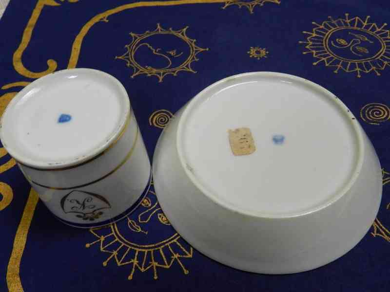 Krásný zlacený empírový Hrnek Šapo Vídeň 1818 Top stav! - foto 6