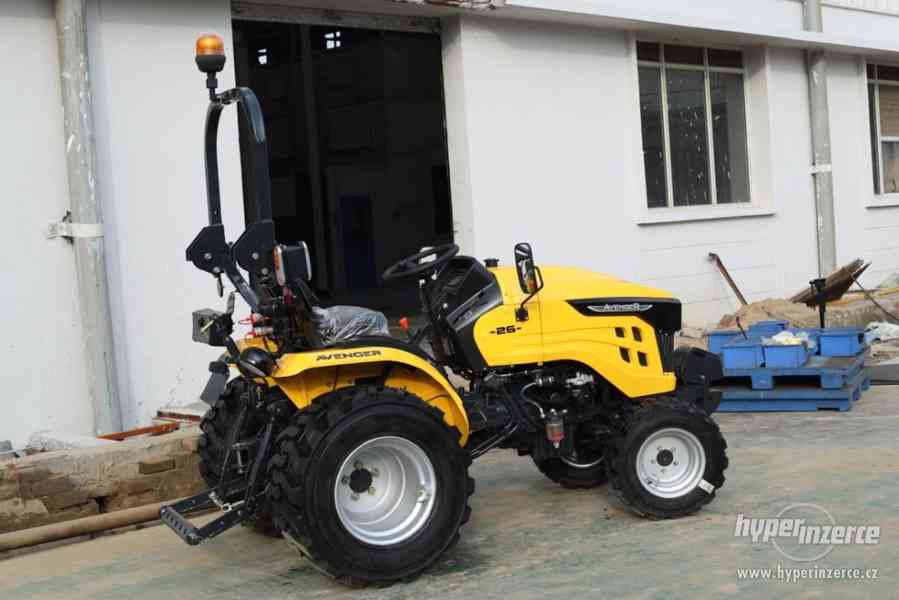 Malotraktor 4 x 4 ,Traktor 26 HP - motor Mitsubishi - foto 7