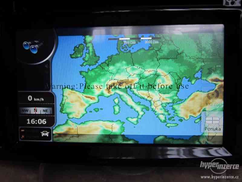 OPEL Autoradio + Navi GPS Dotykovy displej DVD BT SD USB - foto 9