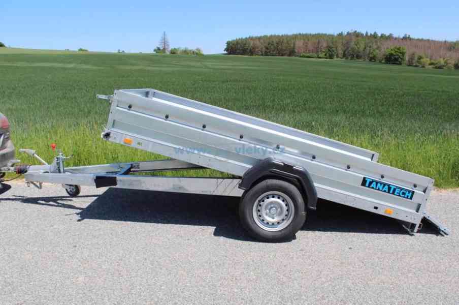 Přívěs Zaslaw 300SUH 300x150x35 1300kg sklopný - foto 12