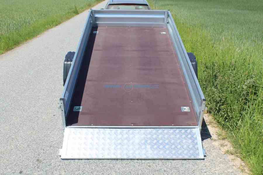 Přívěs Zaslaw 300SUH 300x150x35 1300kg sklopný - foto 6