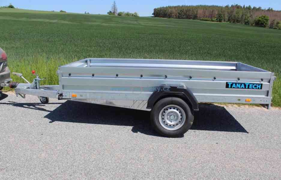 Přívěs Zaslaw 300SUH 300x150x35 1300kg sklopný - foto 2