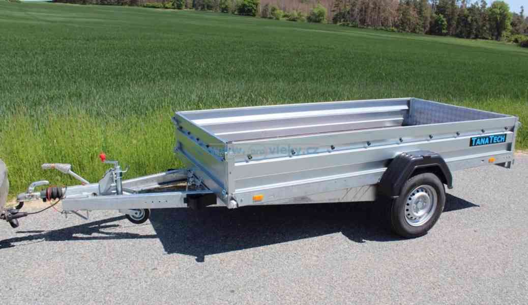 Přívěs Zaslaw 300SUH 300x150x35 1300kg sklopný - foto 1