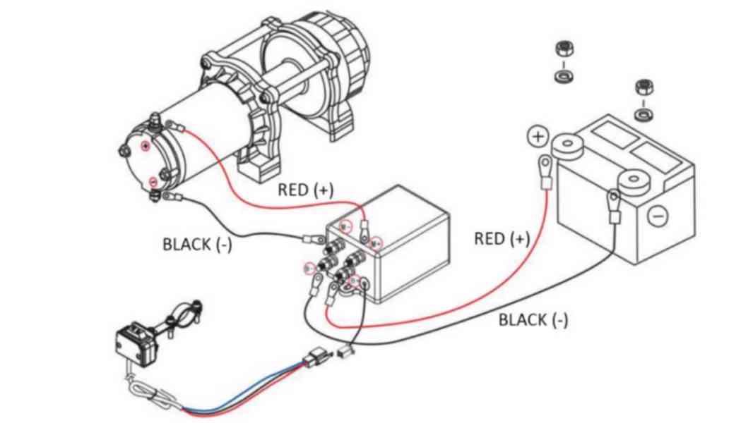 12 V ELEKTRICKÝ NAVIJÁK RS-3500 - 1585 kg - SYNTETICKÉ LANO - foto 4