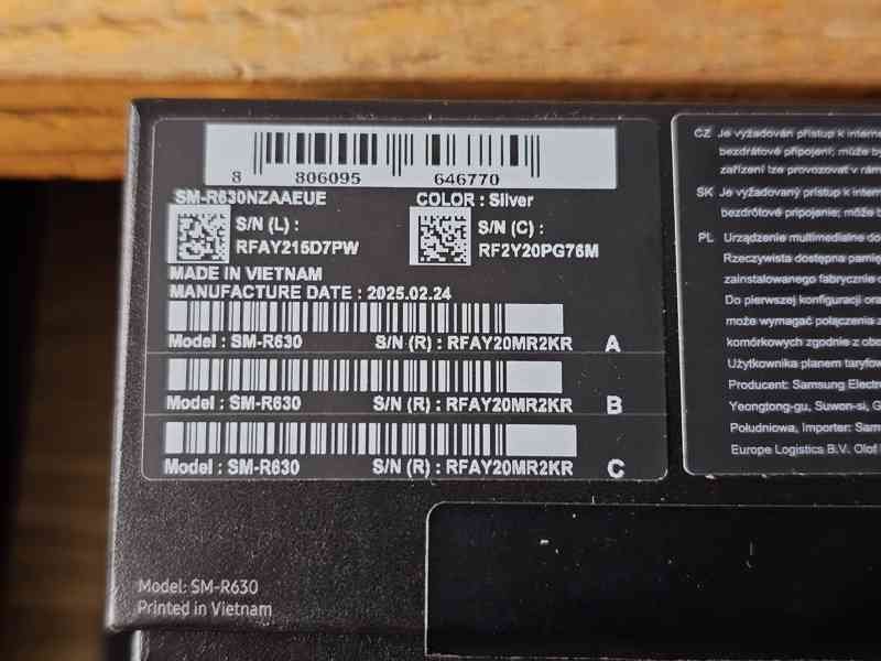 Sluchátka Samsung Galaxy Buds3 Pro Stříbrná - foto 4