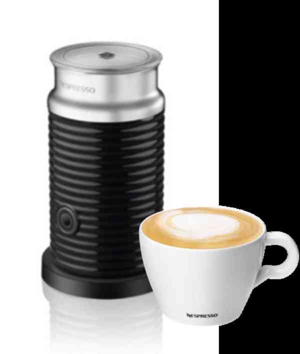 kávovar NESPRESSO VERTUO a šlehač mléka nespresso aeroccino  - foto 2