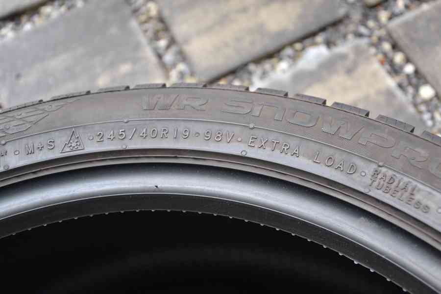 ZÁNOVNÍ zimní pneu 245/40R19 Nokian Snowproof P - foto 10