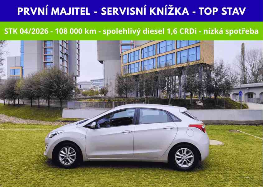 Hyundai i30, 1.6 CRDi, hatchback, 81 kW, r. 2016, 108 000 km - foto 1