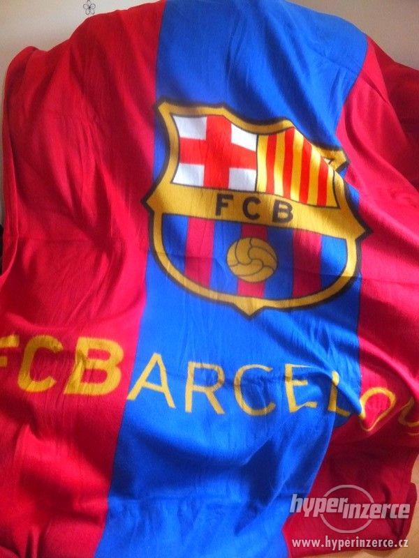 FC Barcelona fleecová deka 140x200cm - foto 1