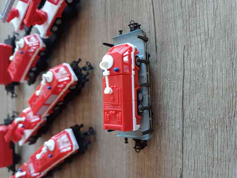 Vagony s požární technikou.  TT - foto 5