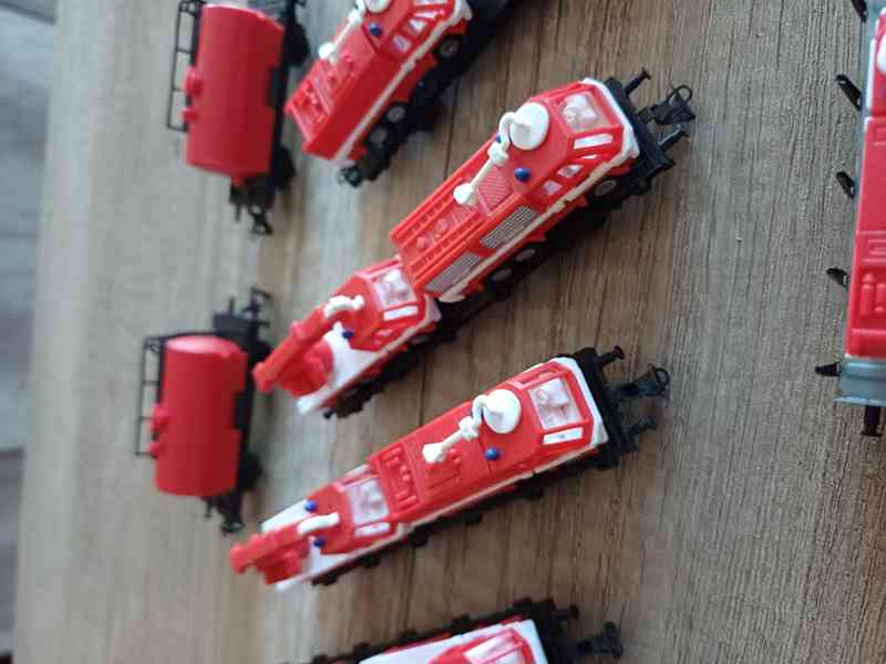 Vagony s požární technikou.  TT - foto 3