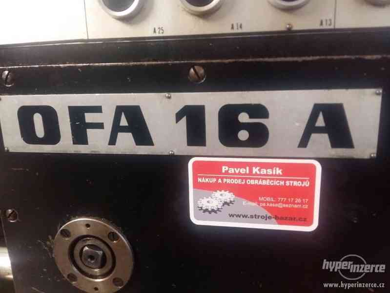 Odvalovací frézka na ozubení OFA16A - foto 6