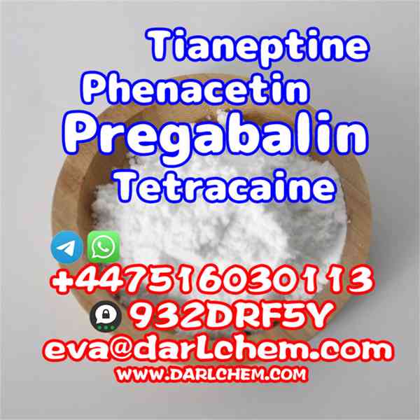 pregabalin Phenacetin Tetracaine raw Powder 148553-50-8 Low  - foto 4