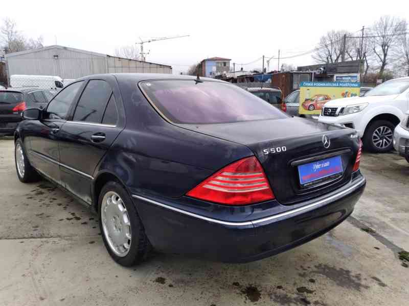 MERCEDES BENZ S 500 V8 4 MATIC typ 220 ČR - foto 5