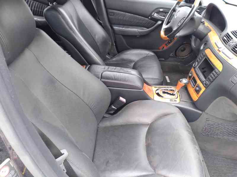 MERCEDES BENZ S 500 V8 4 MATIC typ 220 ČR - foto 8