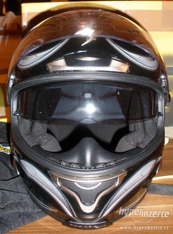 Přilba Scorpion EXO 1000 BUG, vel. L (černá - lesklá) - foto 4