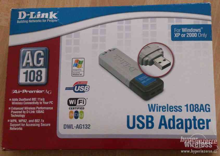 D-Link DWL-AG132 USB WIFI adaptér - foto 1