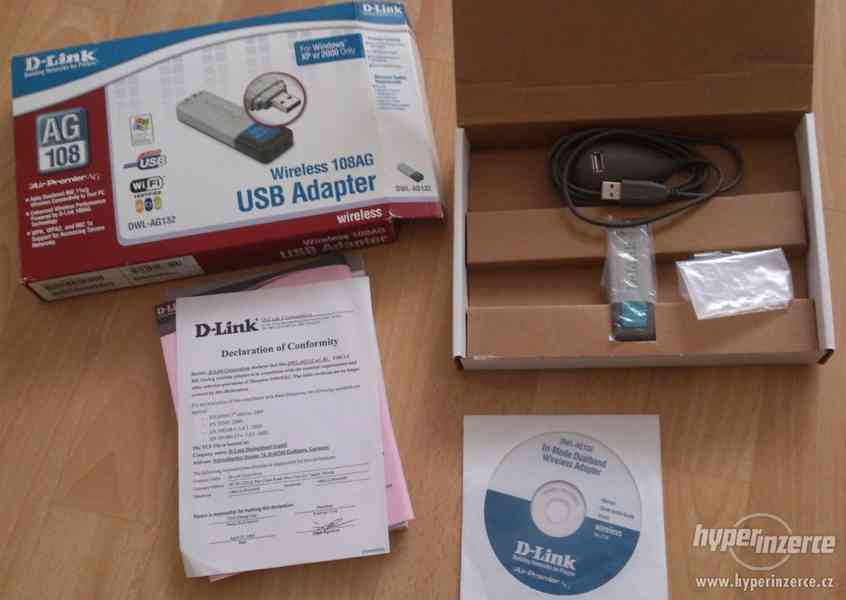 D-Link DWL-AG132 USB WIFI adaptér - foto 2