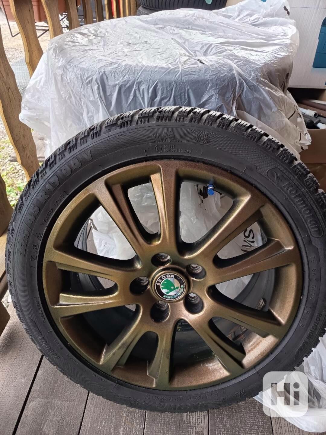ALU kola ŠKODA Octavia RS  17" s pneu 225/45 R17 - foto 1