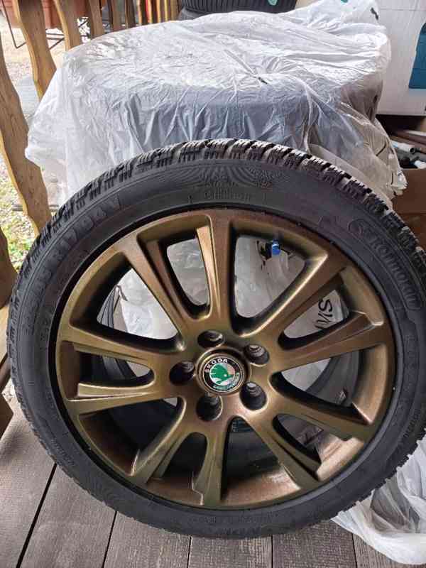 ALU kola ŠKODA Octavia RS  17" s pneu 225/45 R17 - foto 1