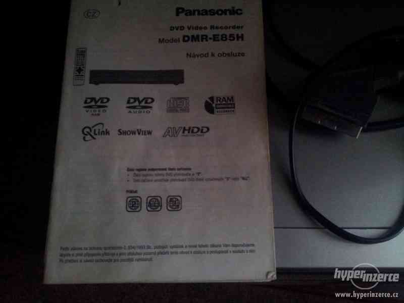 Prodám DVD videorecordér Panasonic DMR-E85H - foto 3